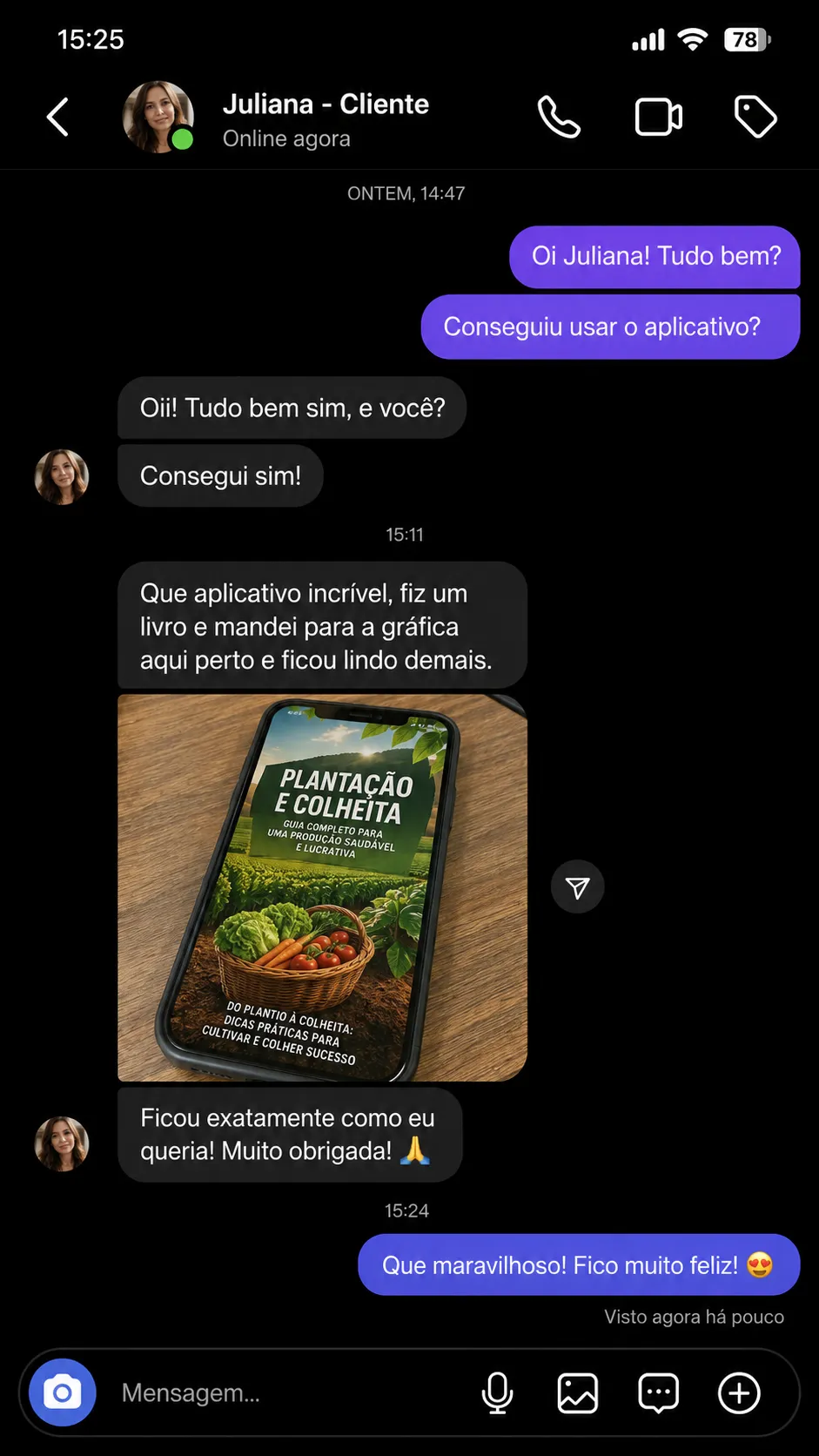 Depoimento de autora Meu Livro